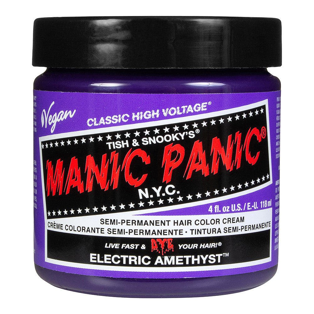 Manic Panic Electric Amethyst Purple Semi-Permanent Hair Dye - 118ml