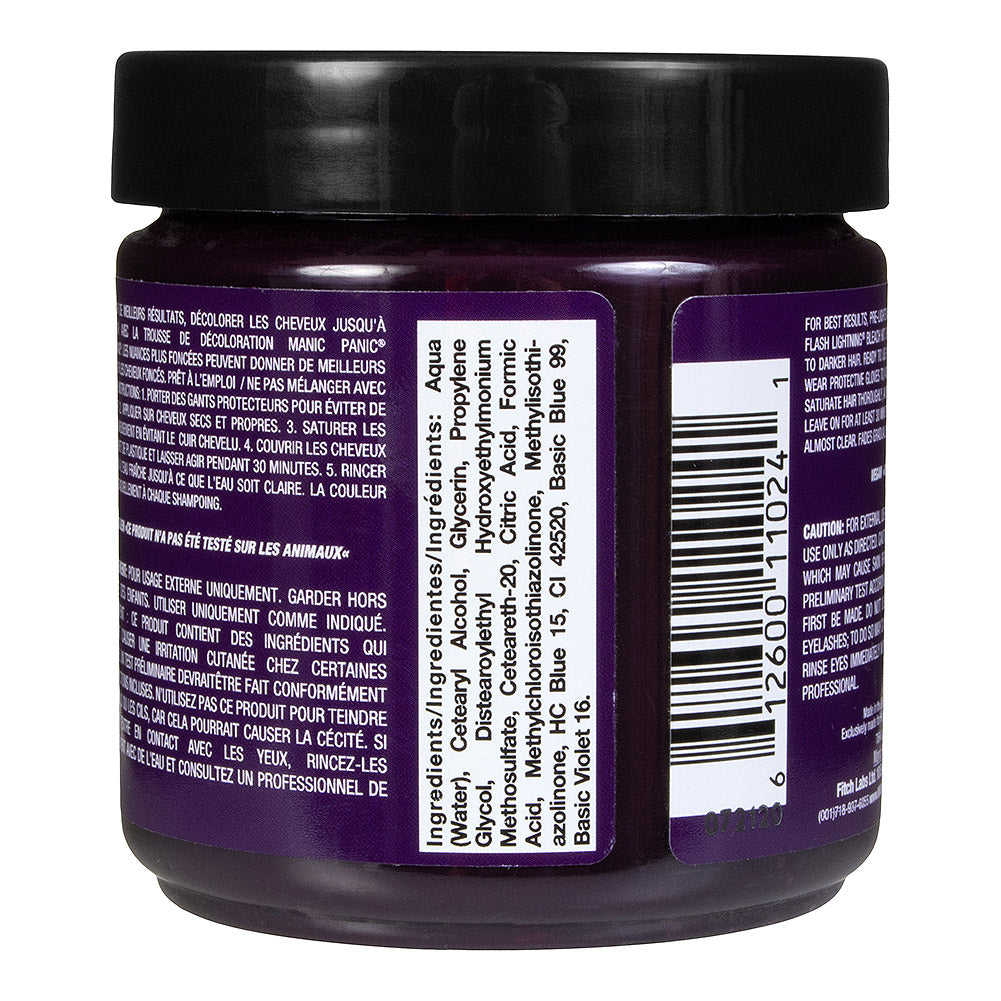 Manic Panic Purple Haze Semi-Permanent Hair Dye | Vegan - 118ml
