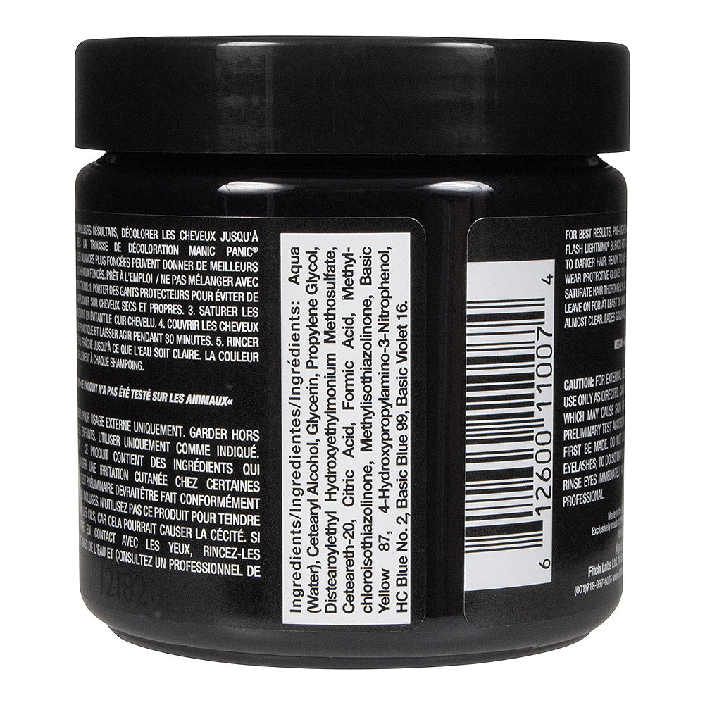 Manic Panic Raven Deep Black Semi-Permanent Hair Dye | Vegan - 118ml