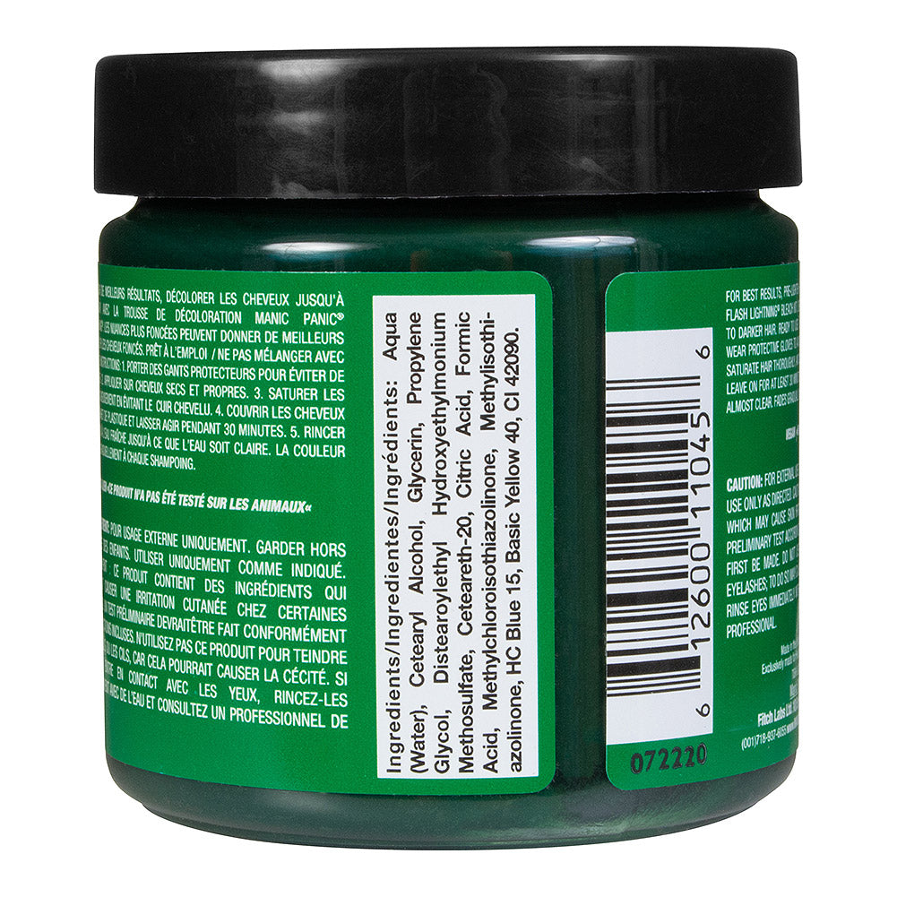 Manic Panic Venus Envy Semi-Permanent Hair Dye – Deep Tropical Green 118ml