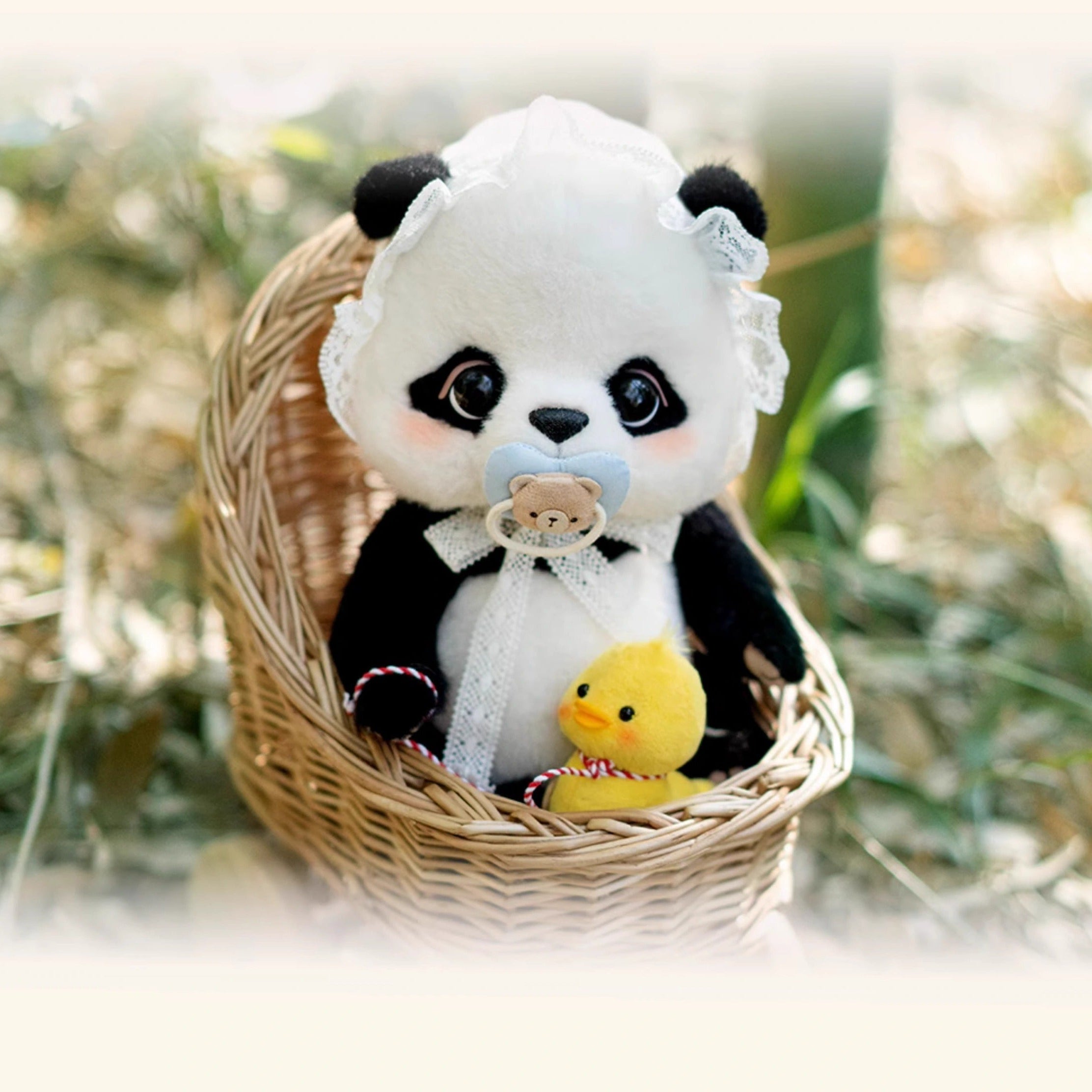 LuLuFun Studio Manman Panda Plush Toy – Bo Star Interstellar Soft Toy