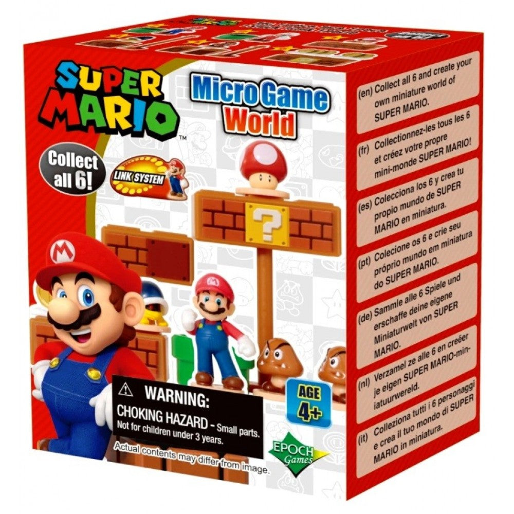 Super Mario Micro Games World Series Blind Box – Snaps Mystery Pack