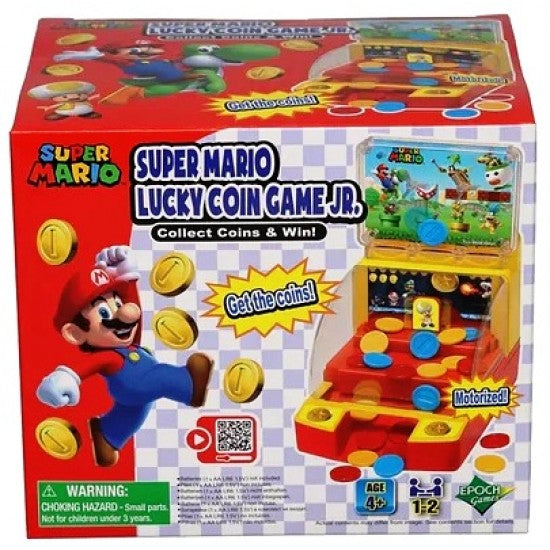 Super Mario Lucky Coin Game – Tabletop Arcade Coin Pusher Toy by Snaps
