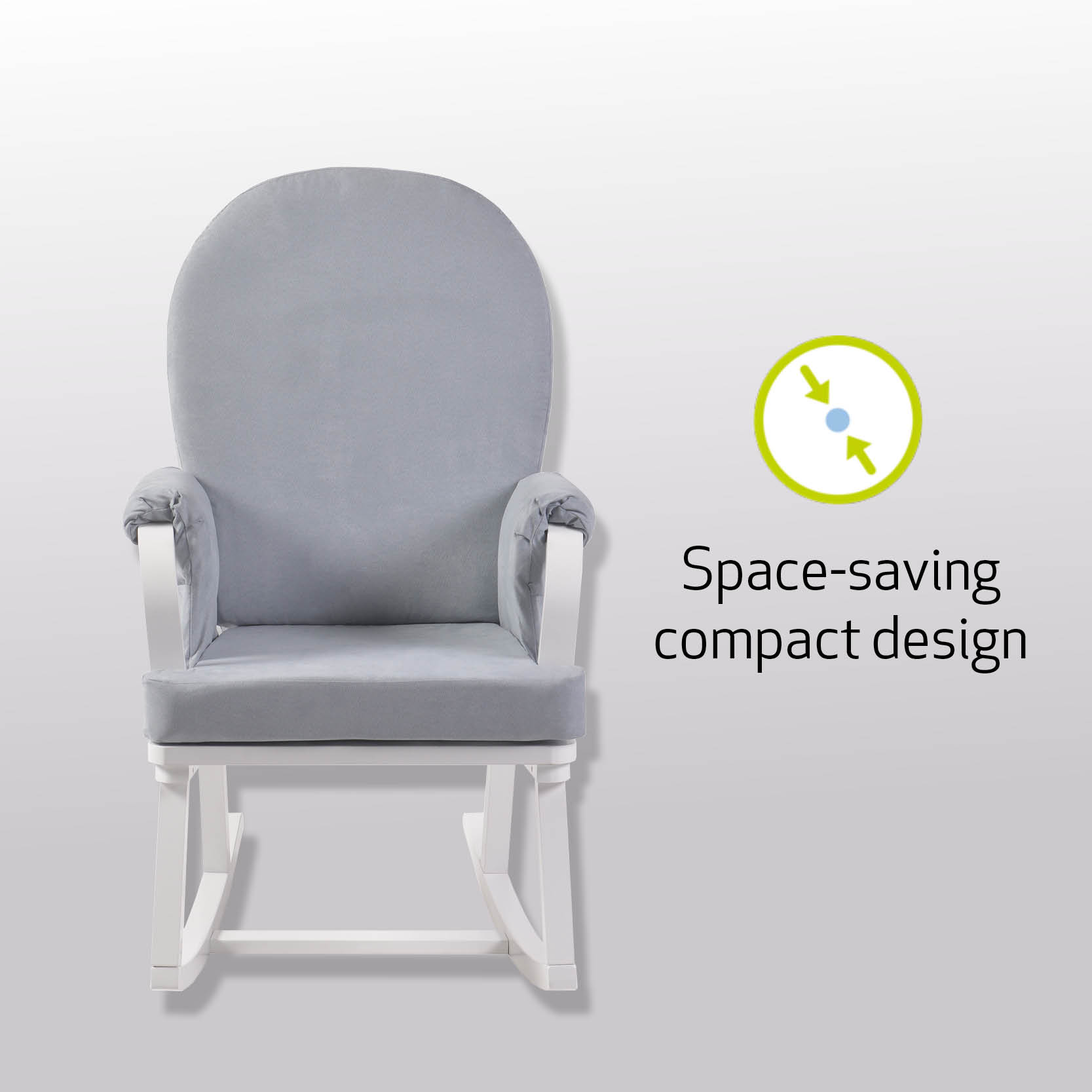 Meadow Nursing Rocking Chairs - Cloud Grey