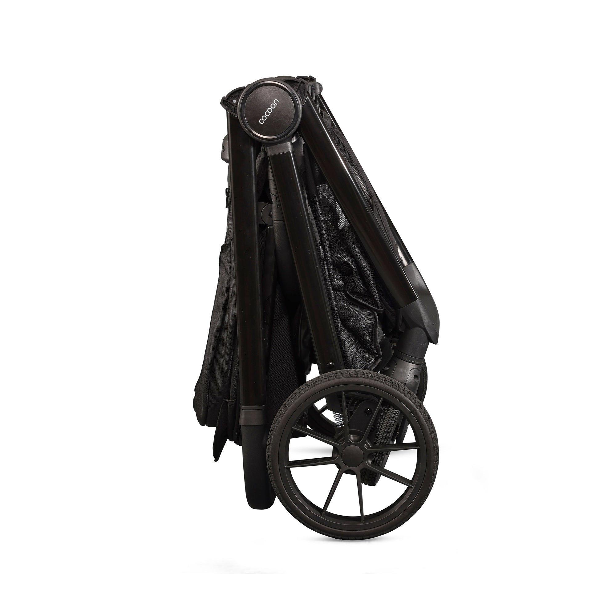 Mee-Go Cocoon Travel System with EVO Spin Car Seat and ISOFIX Base – Liquorice