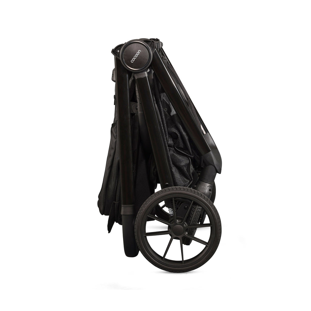 Mee-Go Cocoon Pushchair Bundle with Accessories - Liquorice