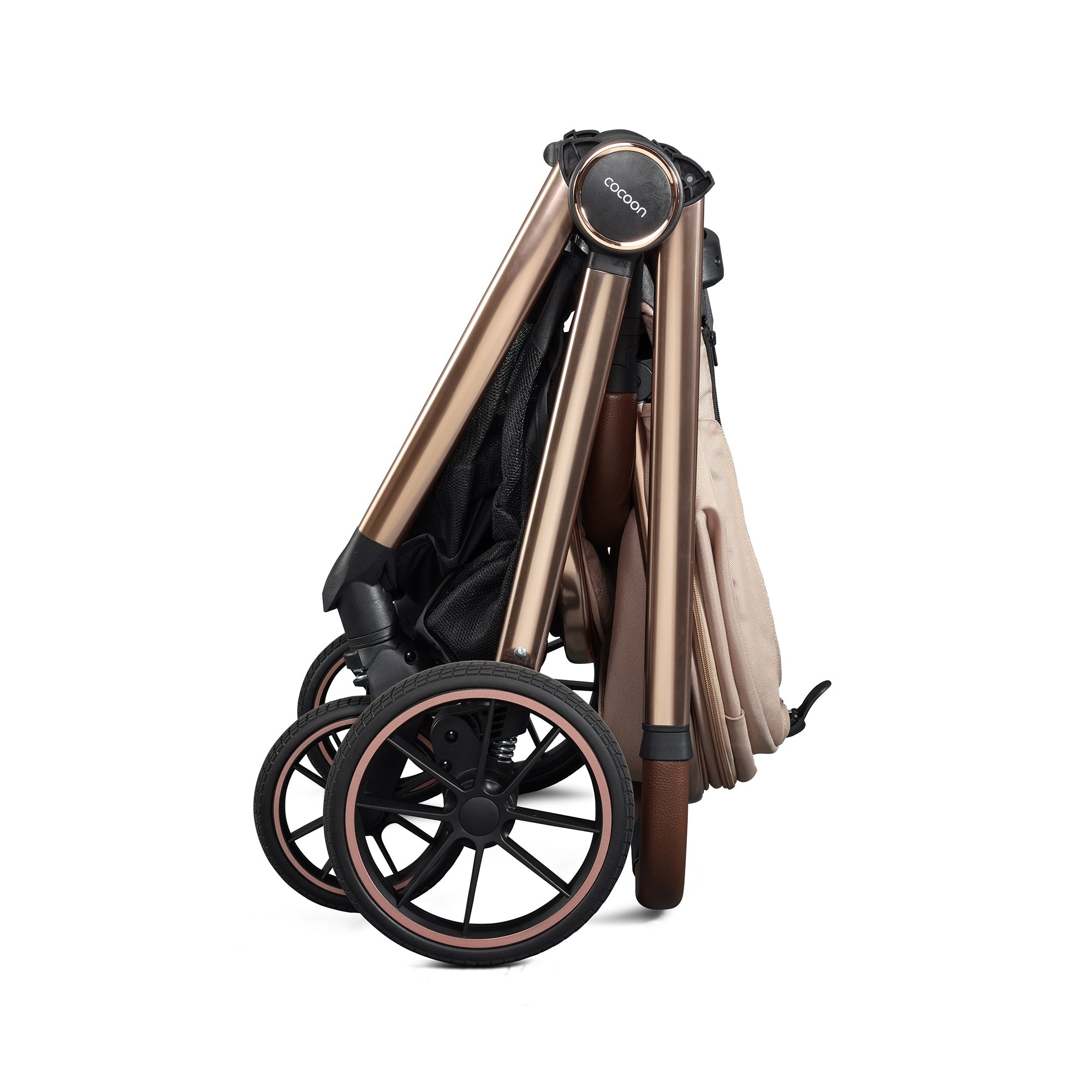 Mee-Go Cocoon Pushchair with Accessories - Toffee