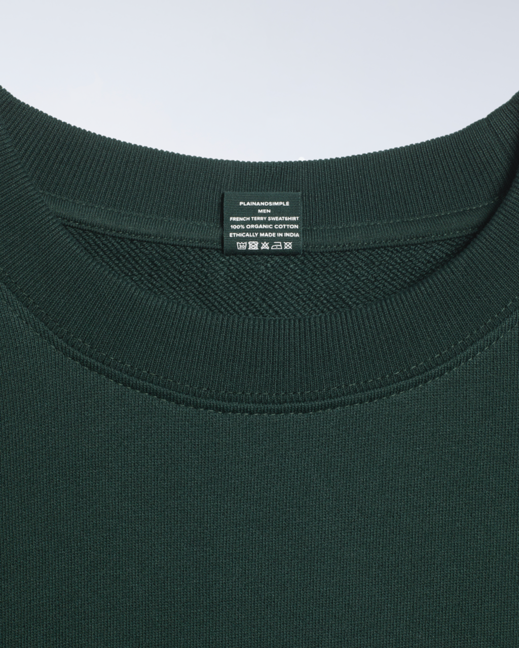 French Terry Organic Sweatshirt