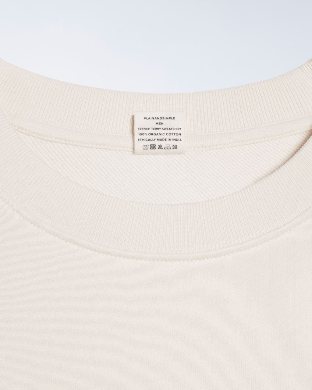 French Terry Organic Sweatshirt