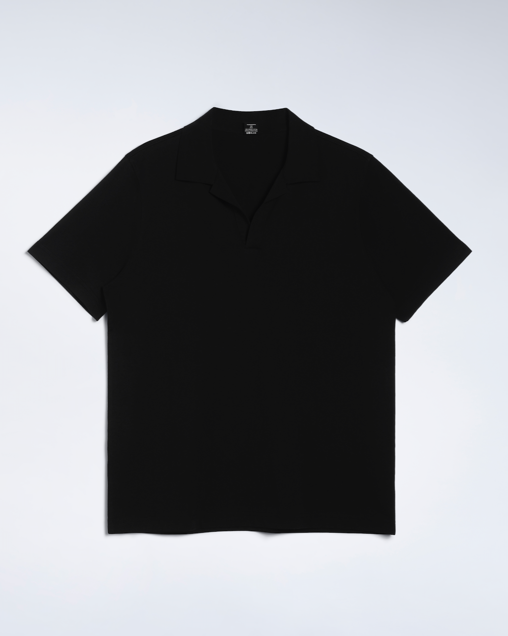 Open Neck Organic Polo