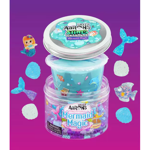Crazy Aaron's Slime Charmers 18-Piece Scented DIY Sensory Slime Kit