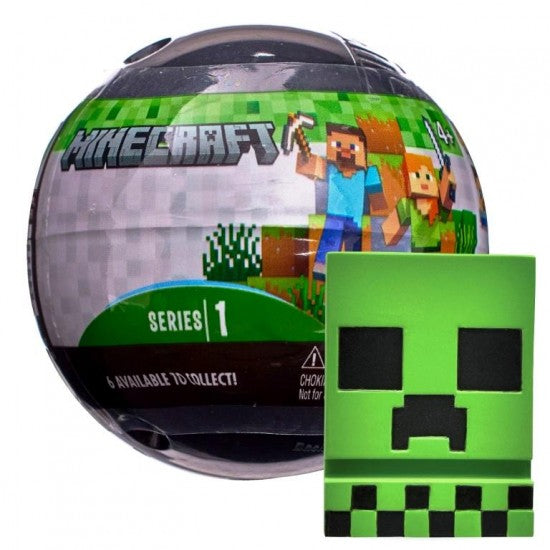 Minecraft Mash'ems Collectible Squishy Toy Figures by Snaps – 1 Pack