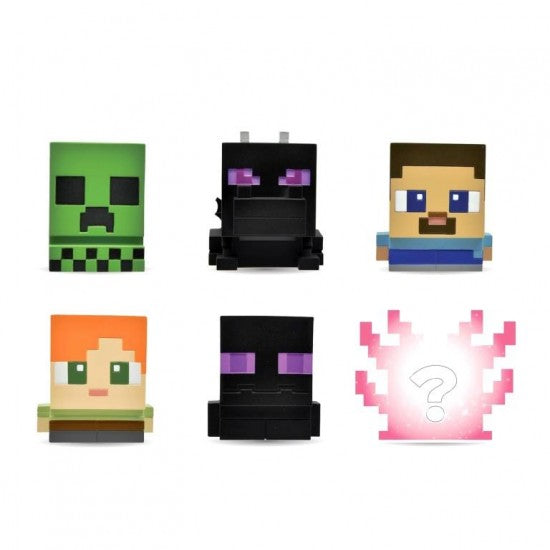 Minecraft Mash'ems Collectible Squishy Toy Figures by Snaps – 1 Pack