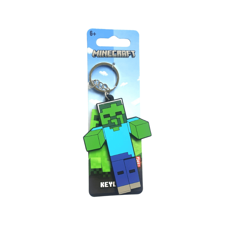 Minecraft Soft Plush Keychain - Collectible Gaming Accessory