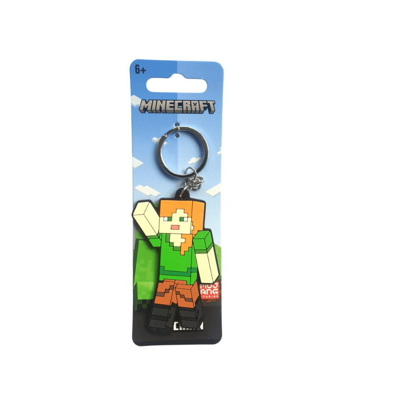Minecraft Soft Plush Keychain - Collectible Gaming Accessory