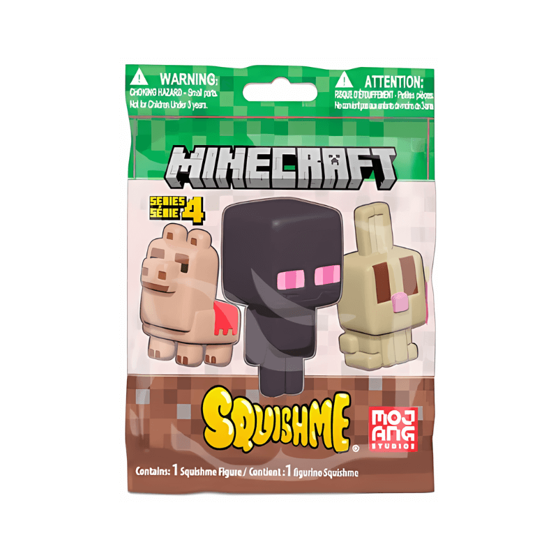 Minecraft Squishme Blind Bag - Collectible Squishy Toy by PoundFun