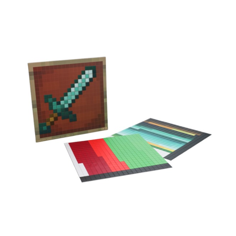 Minecraft Pixel Craft DIY Gaming Toy Set by PoundFun – Creative Pixel Art