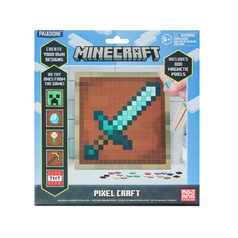 Minecraft Pixel Craft DIY Gaming Toy Set by PoundFun – Creative Pixel Art