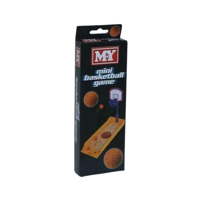 PoundFun Mini Basketball Game – Portable Tabletop Sports Toy for Desks
