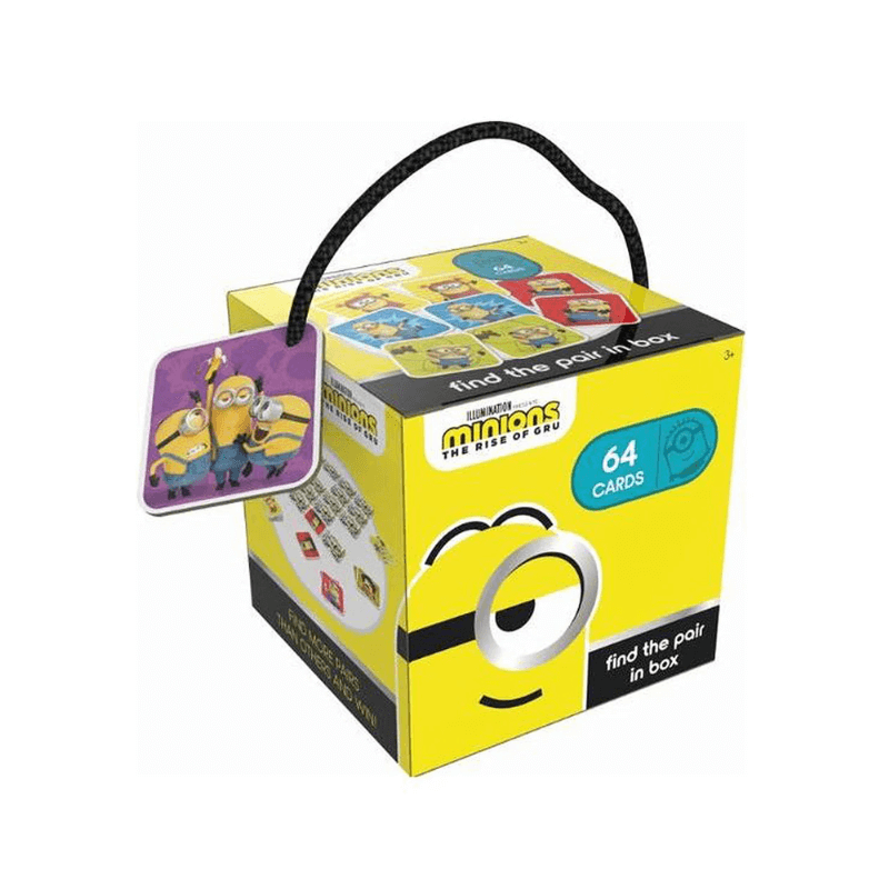 Minions Find The Pair Memory Matching Game in Box by PoundFun