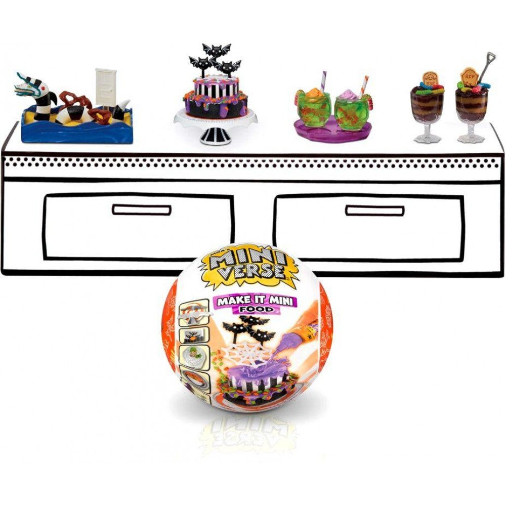 Miniverse Make It Mini Food Halloween Series – Beetlejuice Collectible