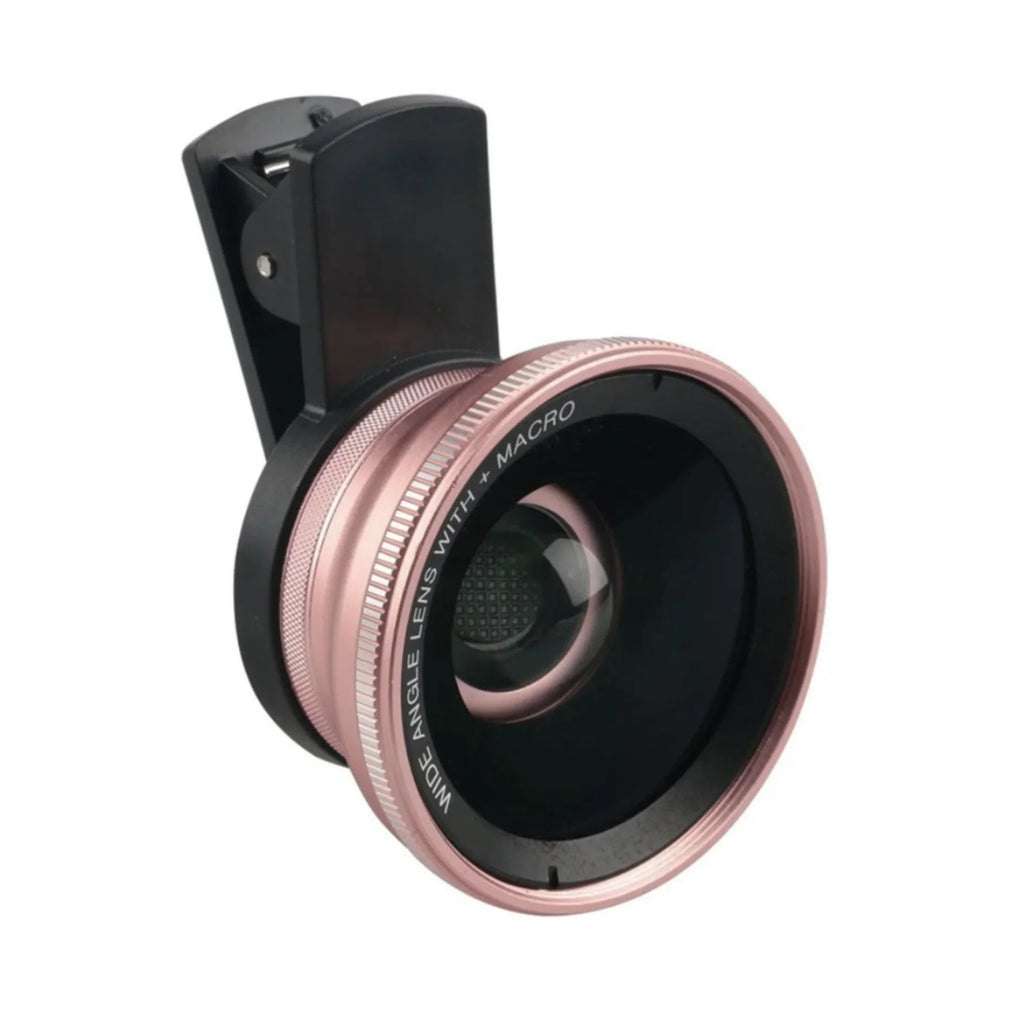 The London Brow Company HD Mobile Phone Macro & Wide Angle Lens – Rose Gold