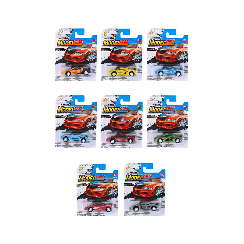 PoundFun Pull Back Race Cars – Durable Miniature Toy Vehicles for Kids