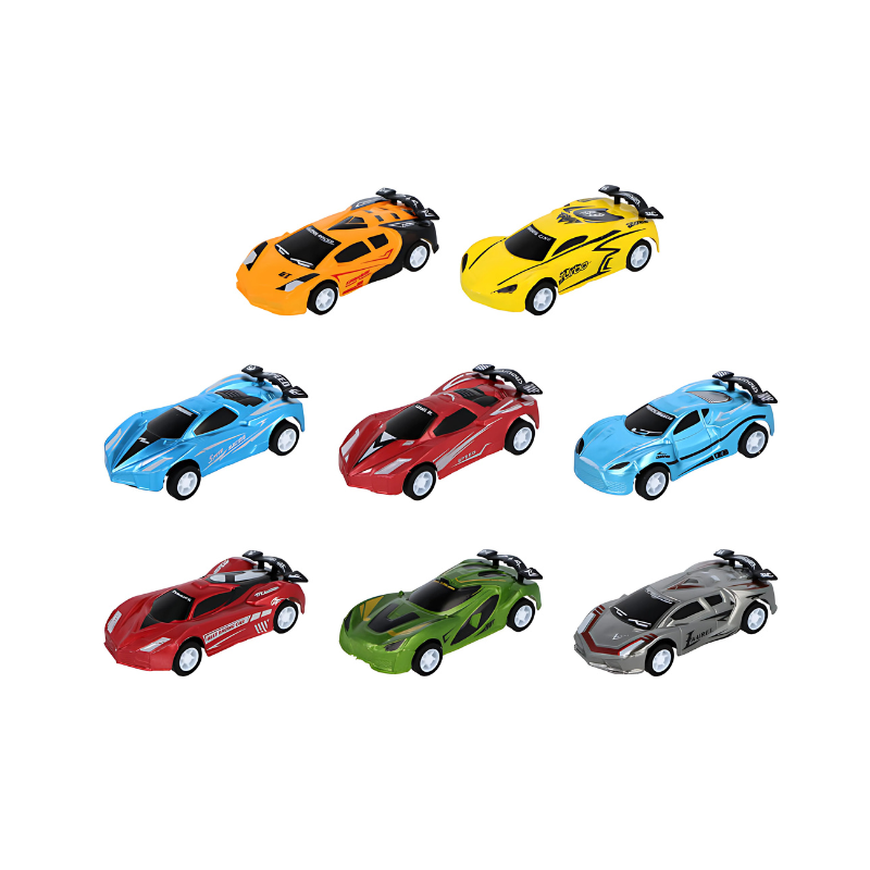 PoundFun Pull Back Race Cars – Durable Miniature Toy Vehicles for Kids