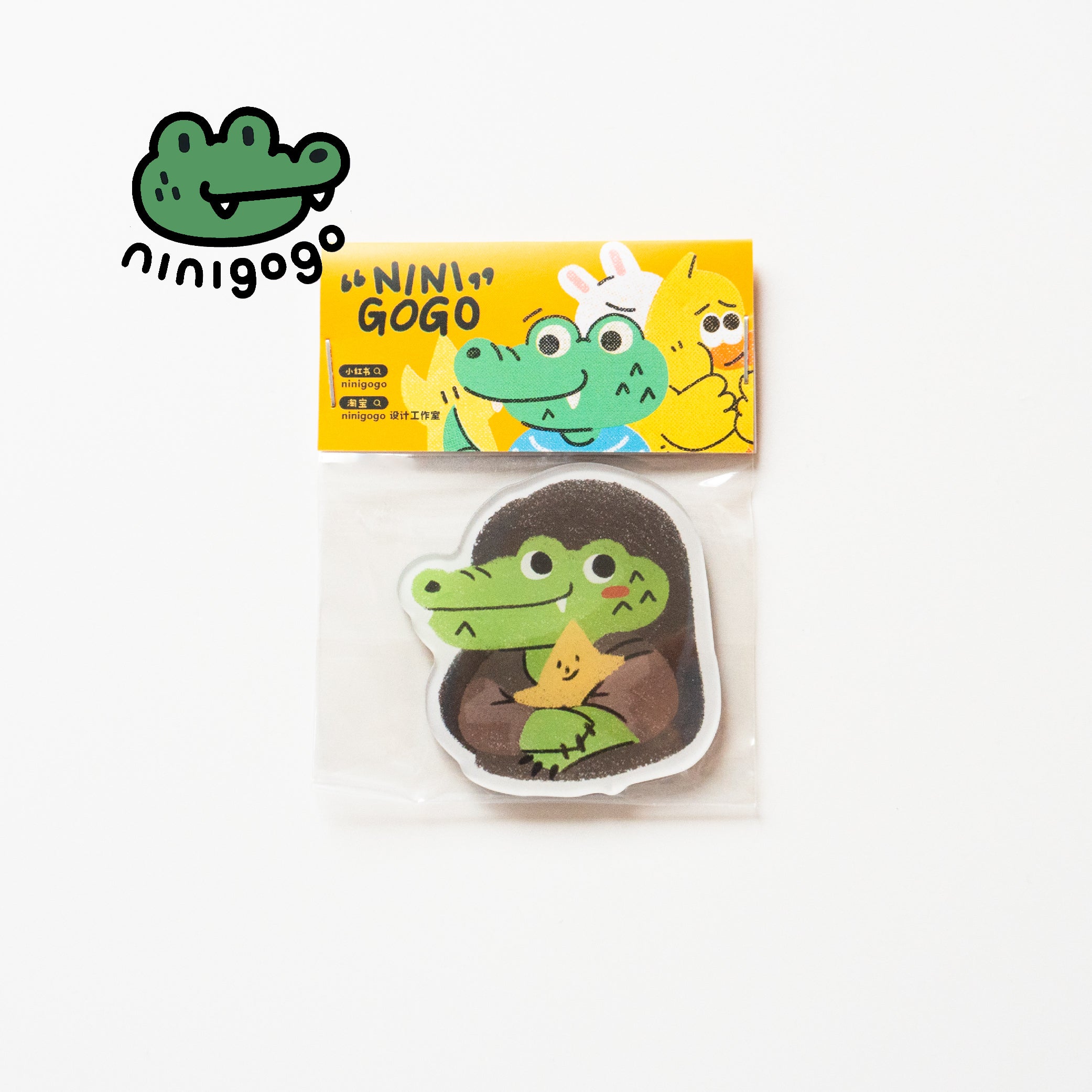 Cat Magnet - Mona Lisa Smile Feline Fridge Decor by LuLuFun Studio
