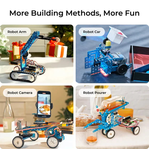 Makeblock mBot Ultimate: 10-in-1 Robot Building Kit for Students + FREE Online course