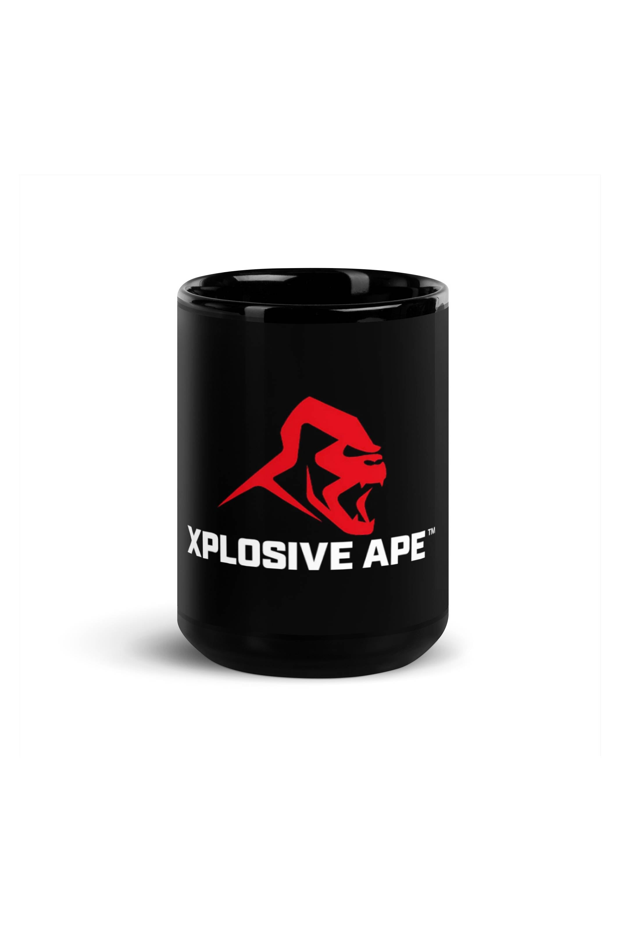 Xplosive Ape Black Glossy Mug