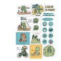 Daily Plan Planner Stickers | A Gator Life A6 Journaling Sheet