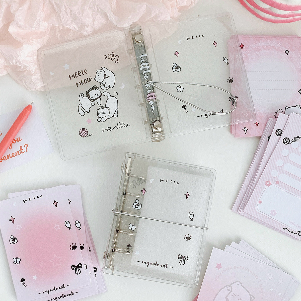 LuLuFun Studio My Cute Kitty M5 Mini Binder | PVC Free Photo Album