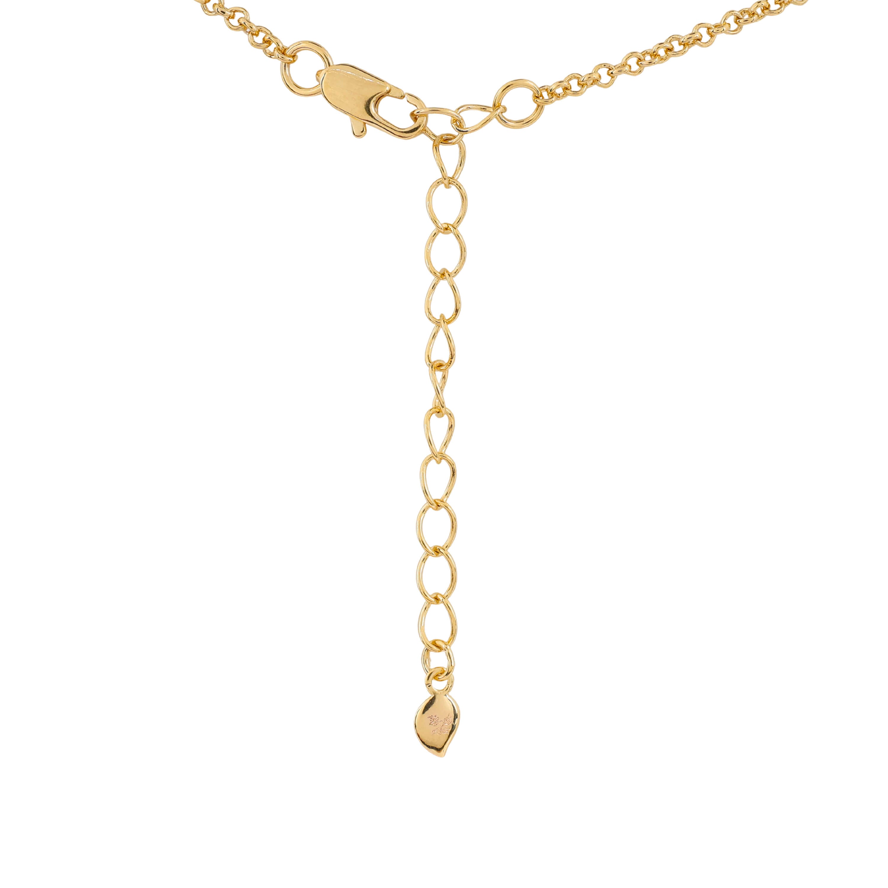 Laura Ashley Baythorne Roses Gold-Plated Recycled Brass Pendant Necklace