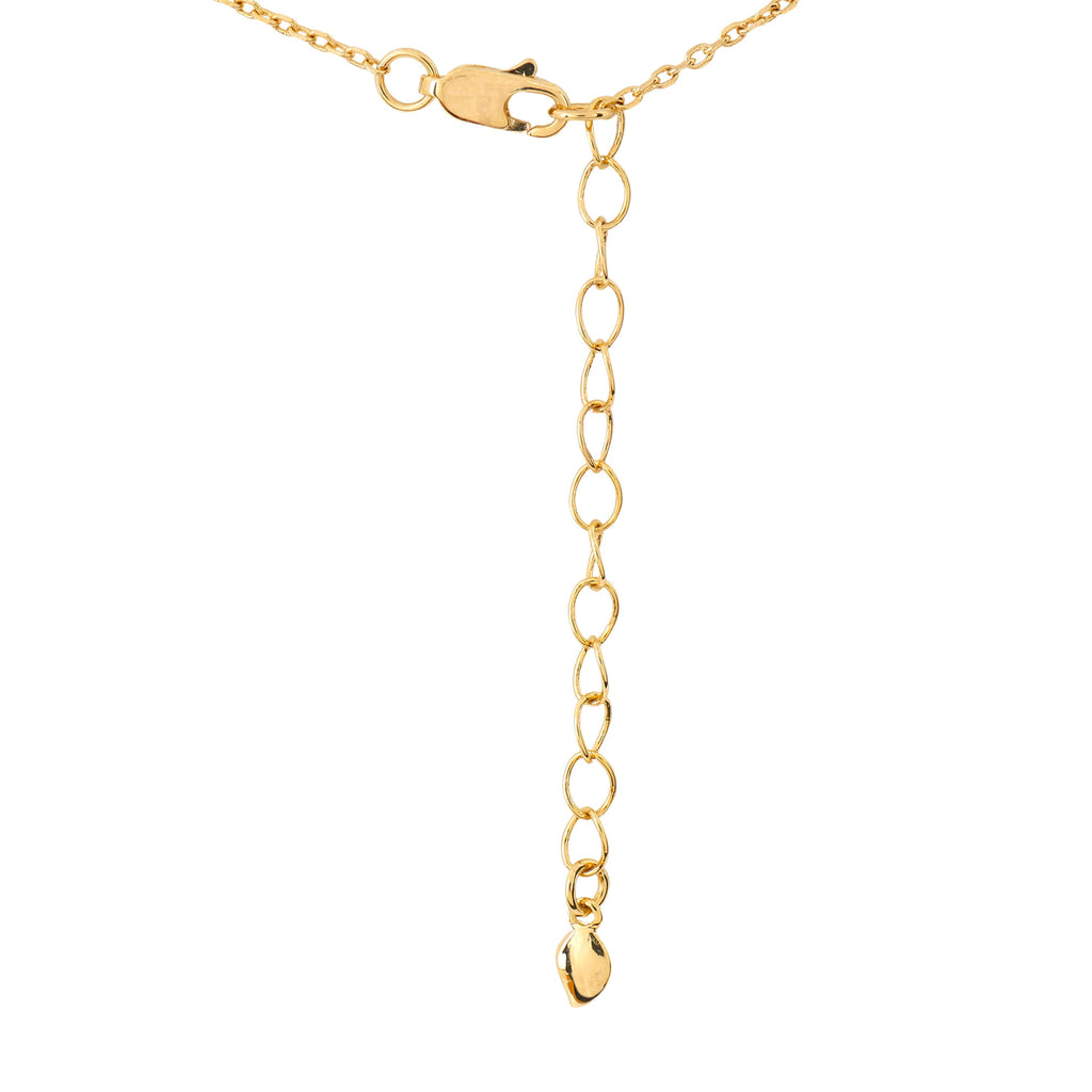Laura Ashley Poppy Meadow Flower Necklace | Mixed Metal Recycled Brass
