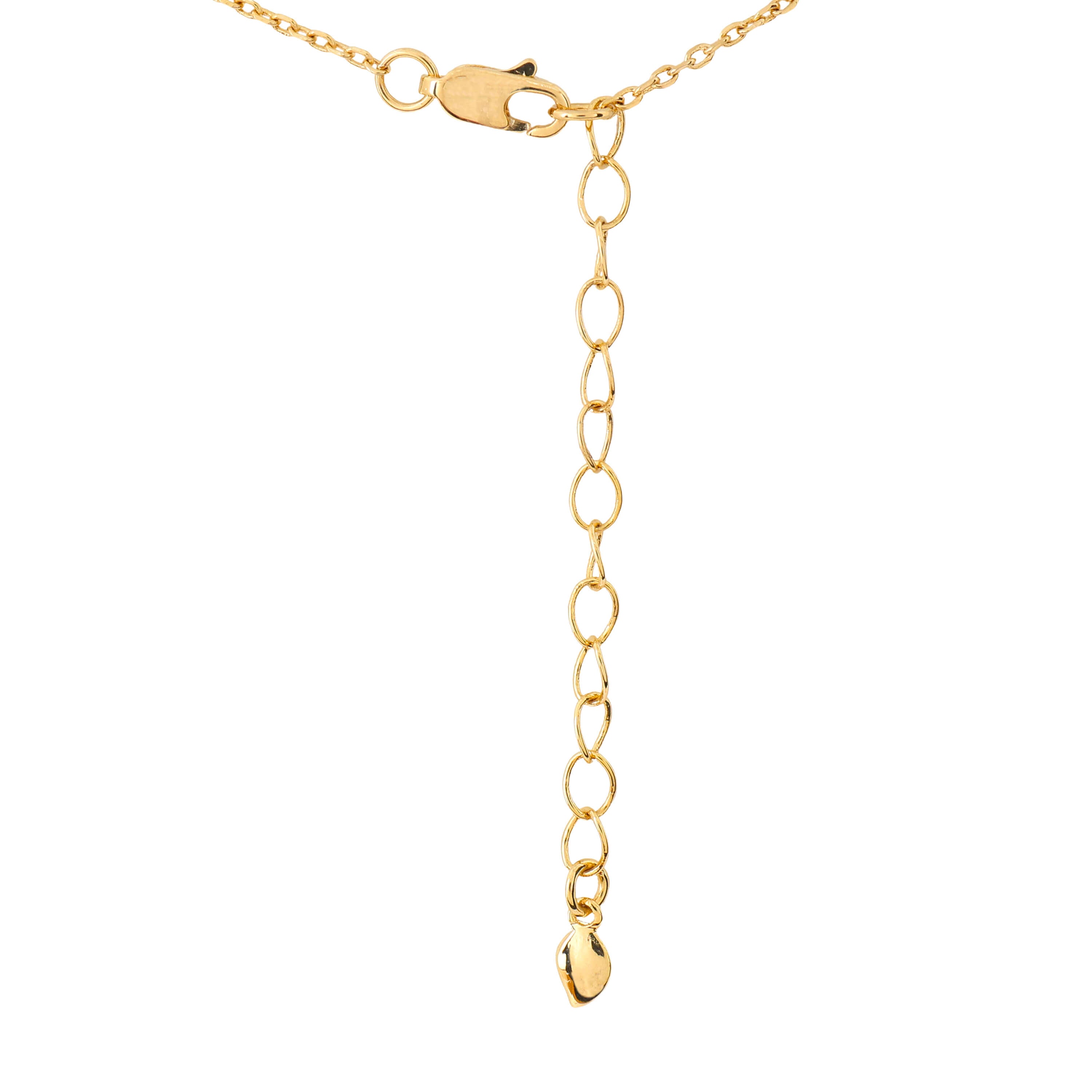 Laura Ashley Poppy Meadow Flower Necklace | Mixed Metal Recycled Brass