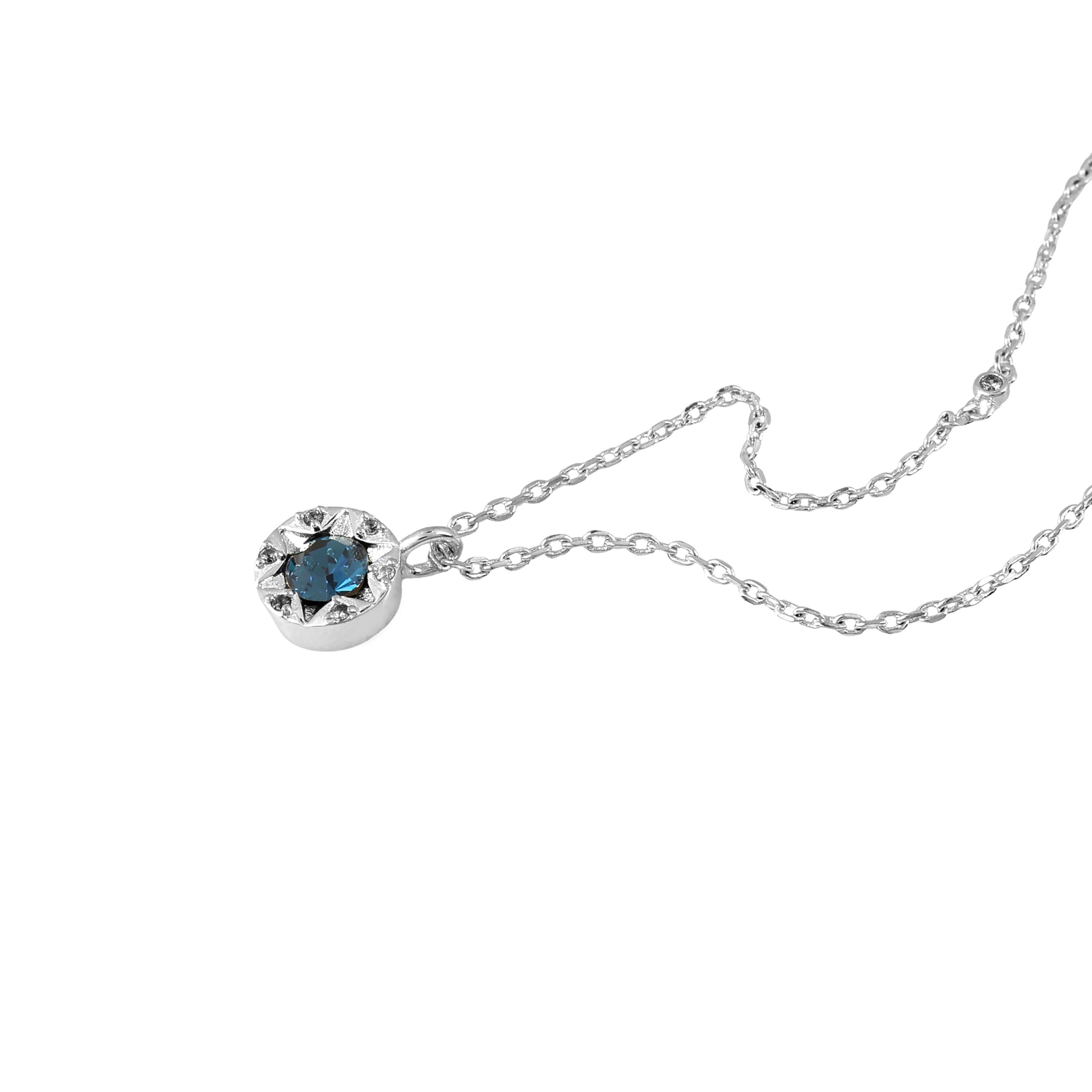 Laura Ashley Bowen Star Crystal Necklace | Recycled Brass Jewellery