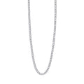 Gecko Jewellery Smaller Fit Stainless Steel Cuban Link Chain Necklace