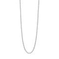 Gecko Jewellery Polished Stainless Steel Cable Link Chain Necklace