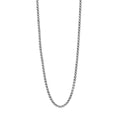 Gecko Jewellery Smaller Fit Stainless Steel Wheat Chain Necklace