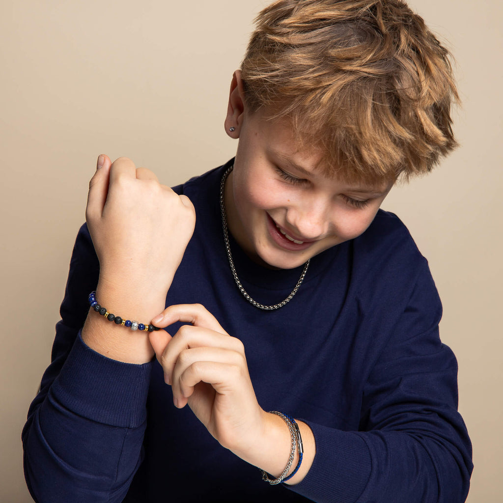 Gecko Jewellery Stainless Steel Wheat Chain Bracelet – Smaller Fit