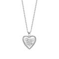 Gecko Jewellery Spring Posy Heart Necklace | Recycled Sterling Silver
