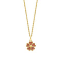 Laura Ashley Riverly Ditsy Flower Necklace | Gold Plated Silver