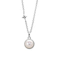 Gecko Jewellery Hartley Check Mabe Pearl Necklace in Sterling Silver