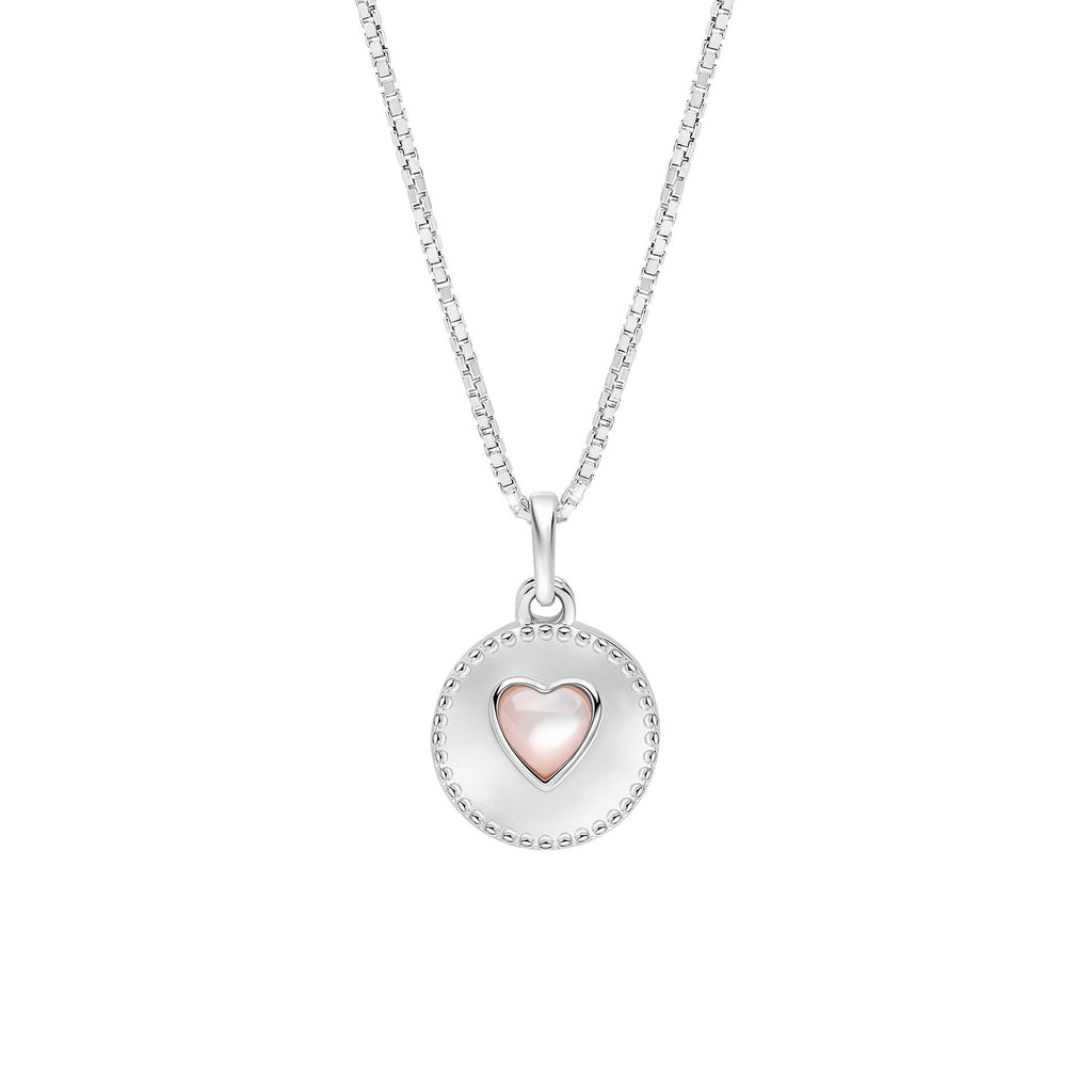Gecko Jewellery Kids Rosmere Love Heart Locket in Recycled Silver