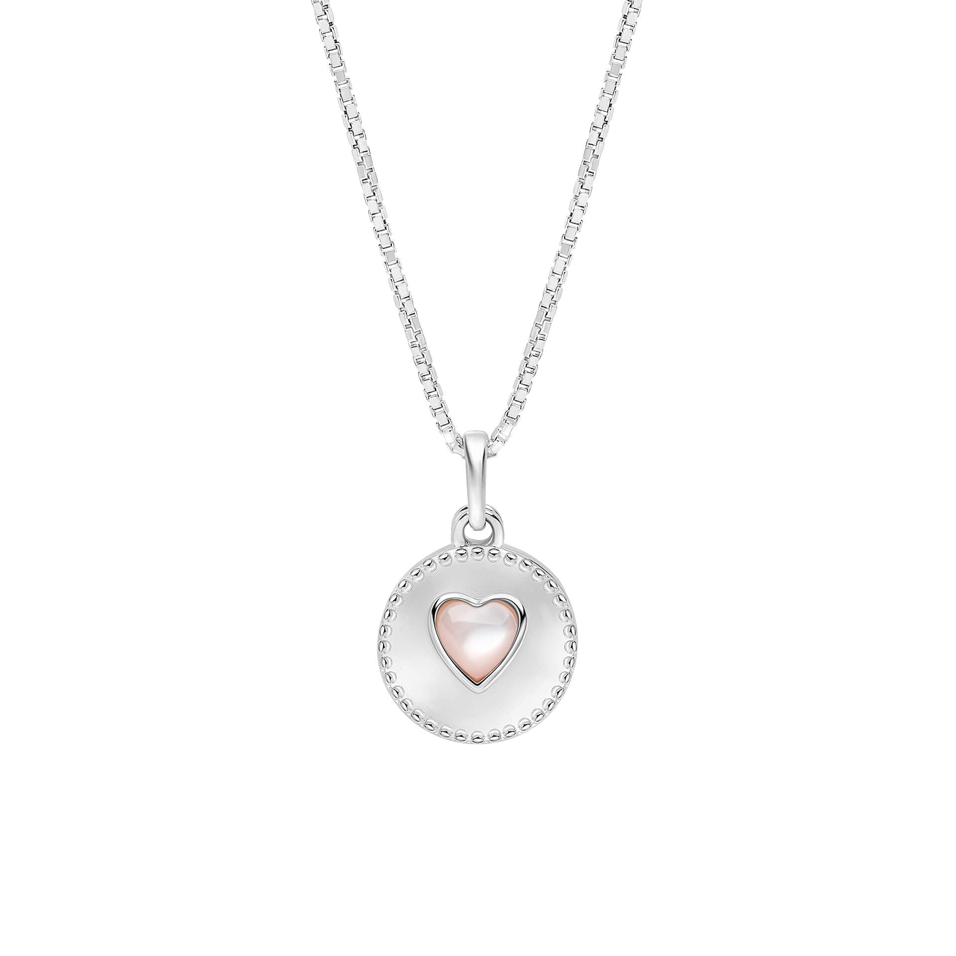 Gecko Jewellery Kids Rosmere Love Heart Locket in Recycled Silver