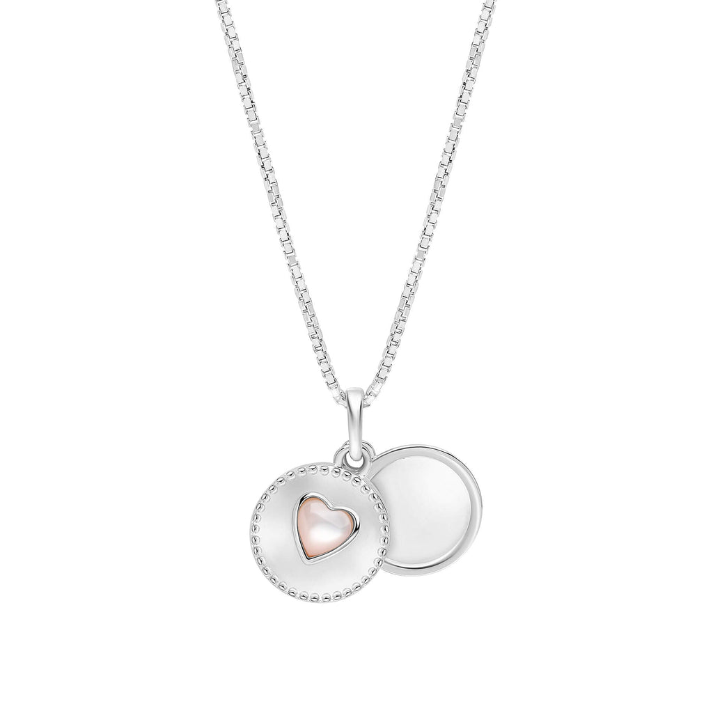 Gecko Jewellery Kids Rosmere Love Heart Locket in Recycled Silver