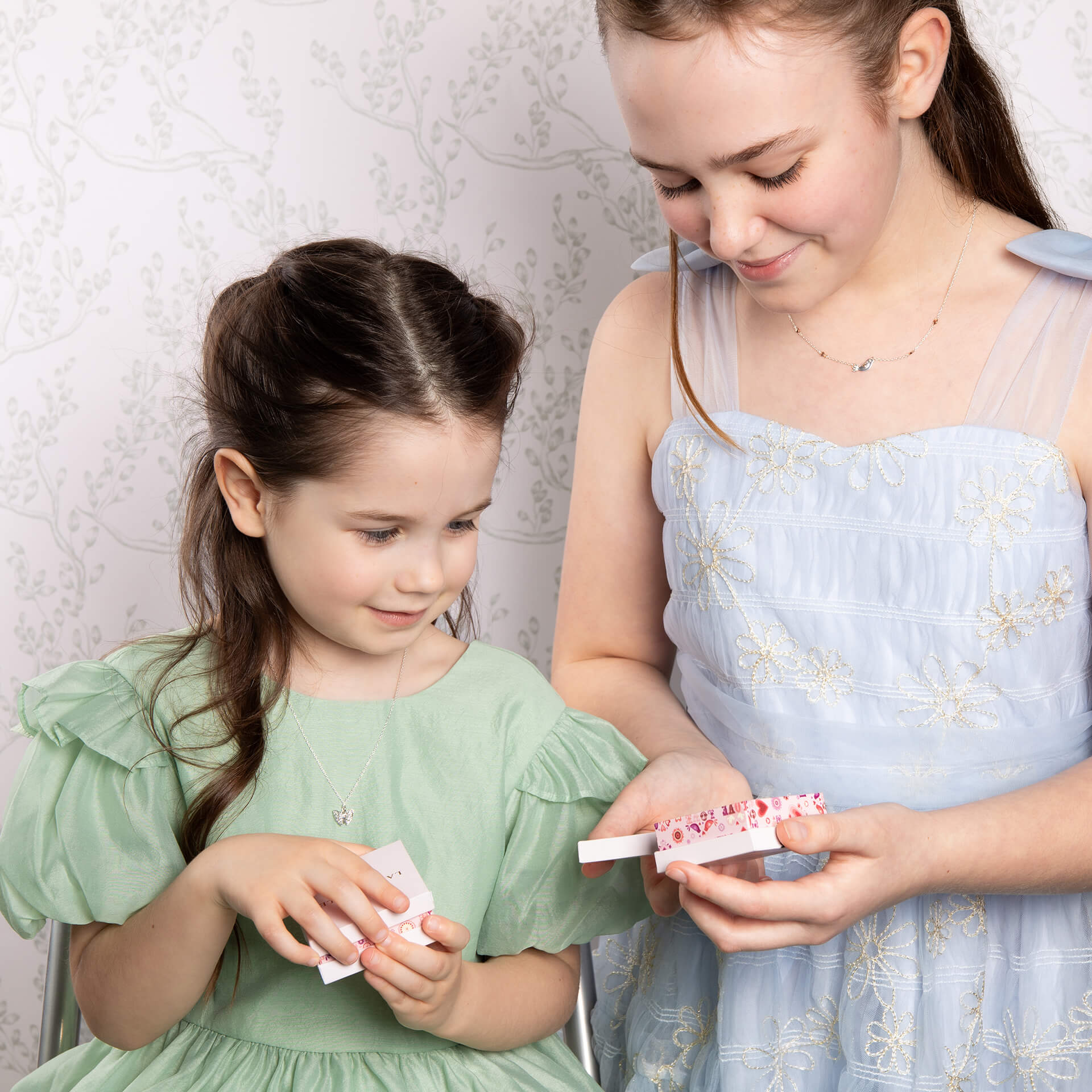 Gecko Jewellery Kids Rosmere Love Mini Bird Necklace - Sterling Silver