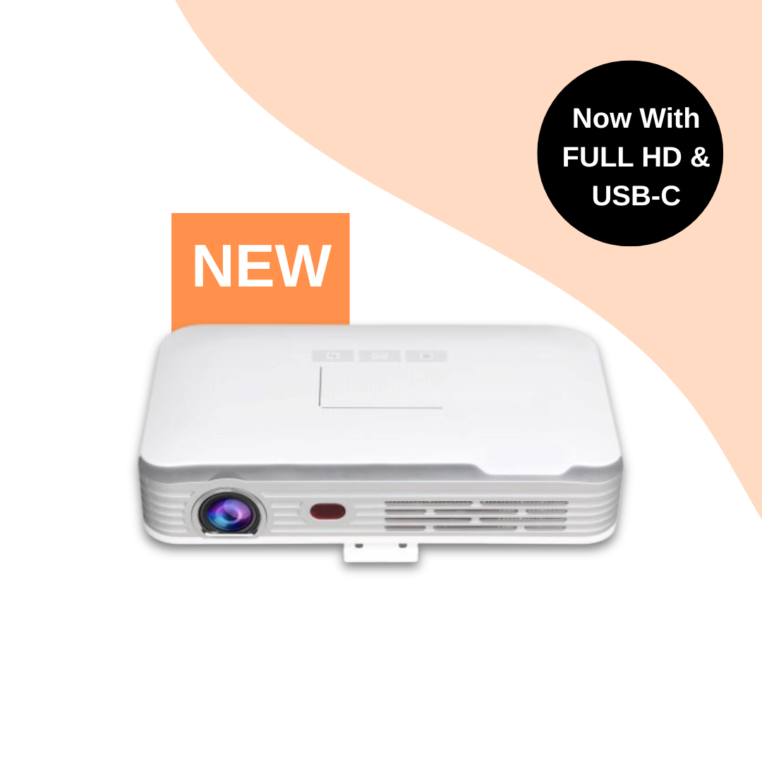 Pico Genie M550 Plus 4.0 Full HD Smart Portable Projector | 650 Lumens