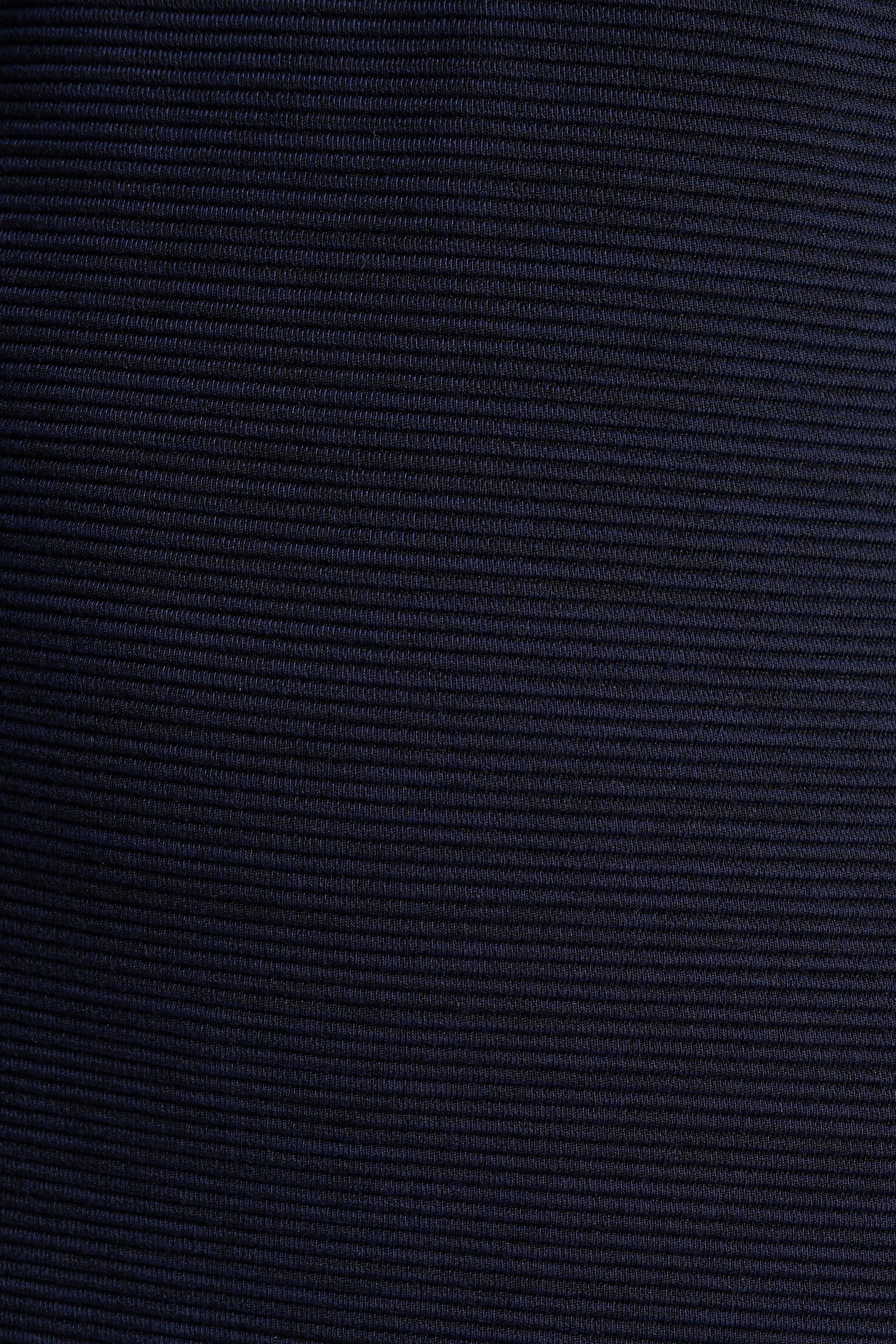Nila Rib Bodycon Midi Dress - Navy